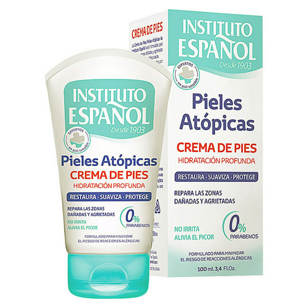 Moisturising Foot Cream Instituto Espaol (100 ml) 15 ml (1 Unit)