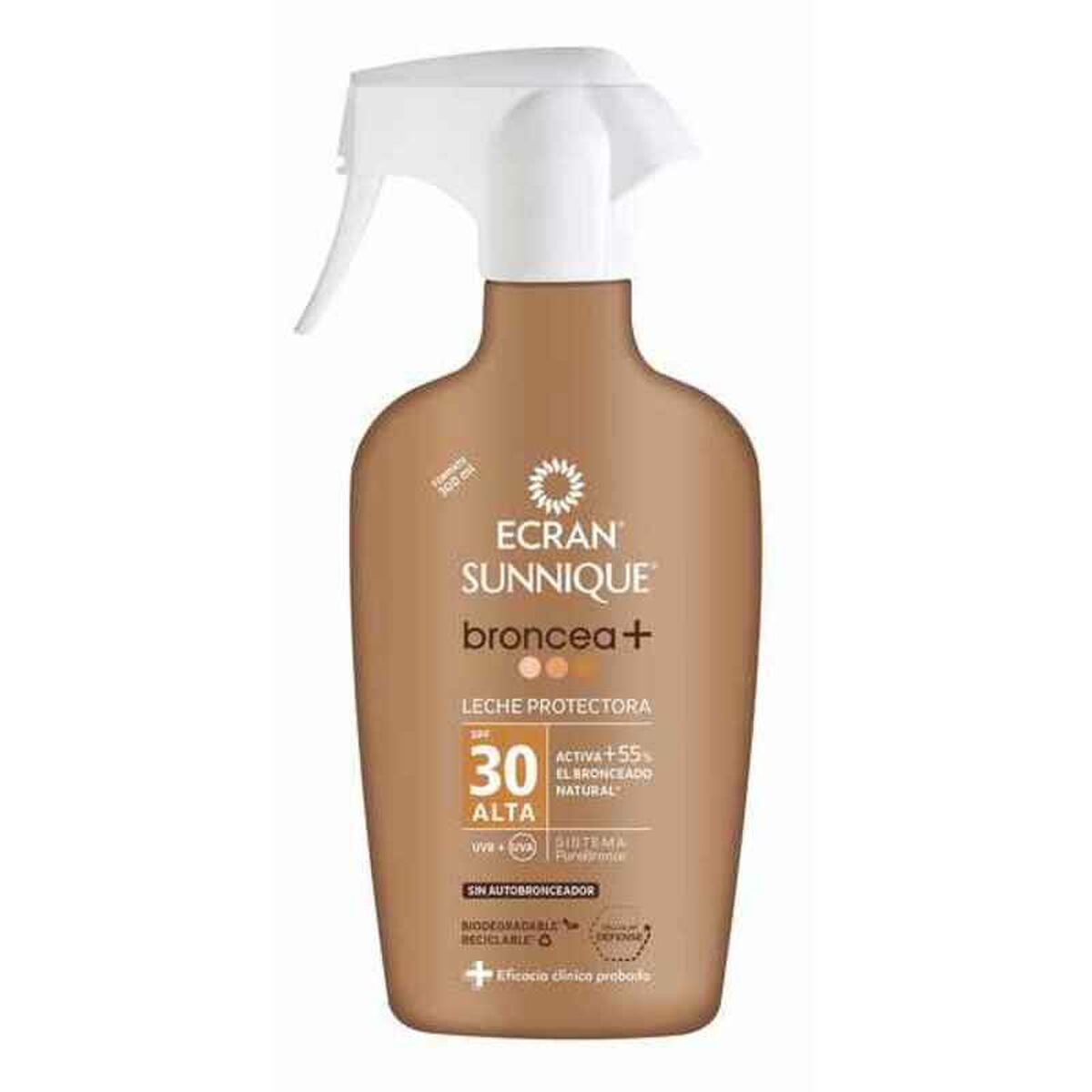 Spray Sun Protector Ecran 480297 Sunnique 300 ml Spf 30