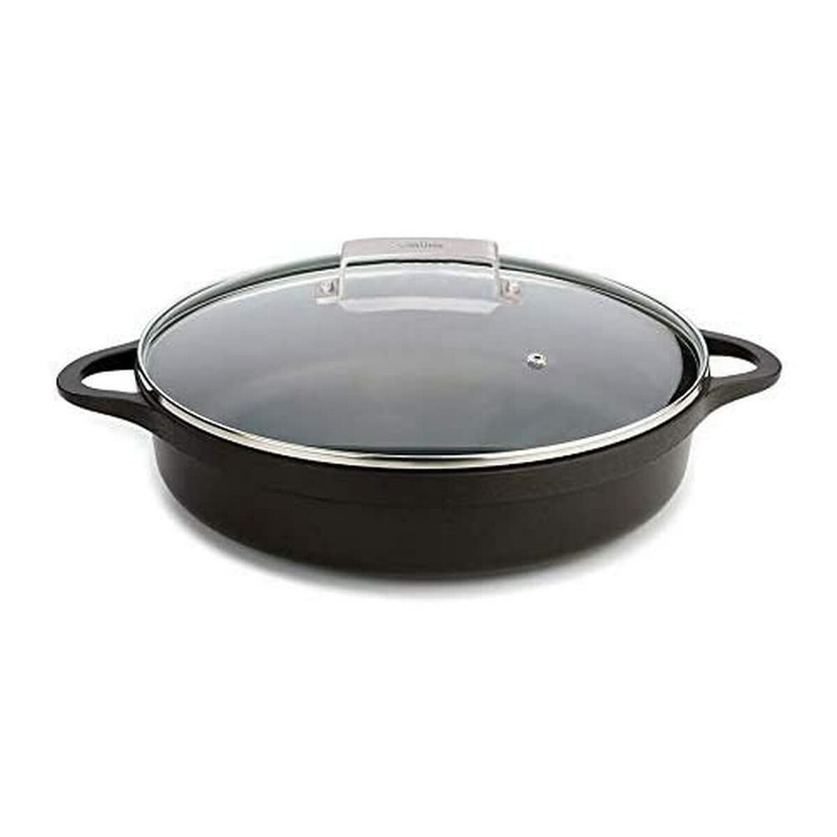 Casserole Valira BLACK IND 24CM  24 cm Non-stick