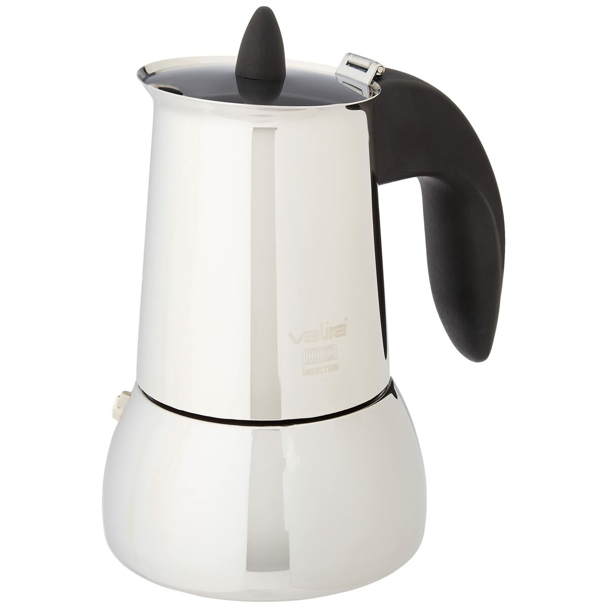 Italian Coffee Pot Valira ISABELLA 4T Steel Stainless steel 4 Cups Italian Coffee Pot Valira ISABELLA 4T Steel Stainless steel 4 Cups