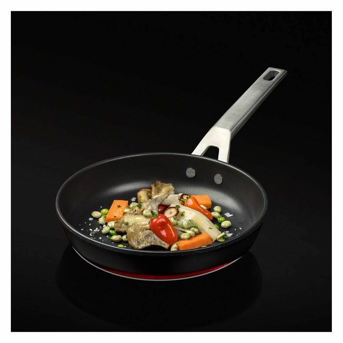 Pan Valira AIRE 22CM Black Aluminium  22 cm