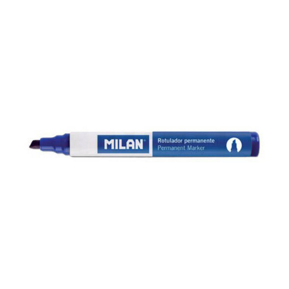 Permanent marker Milan Green PVC 12 Units (Ã 4 mm)