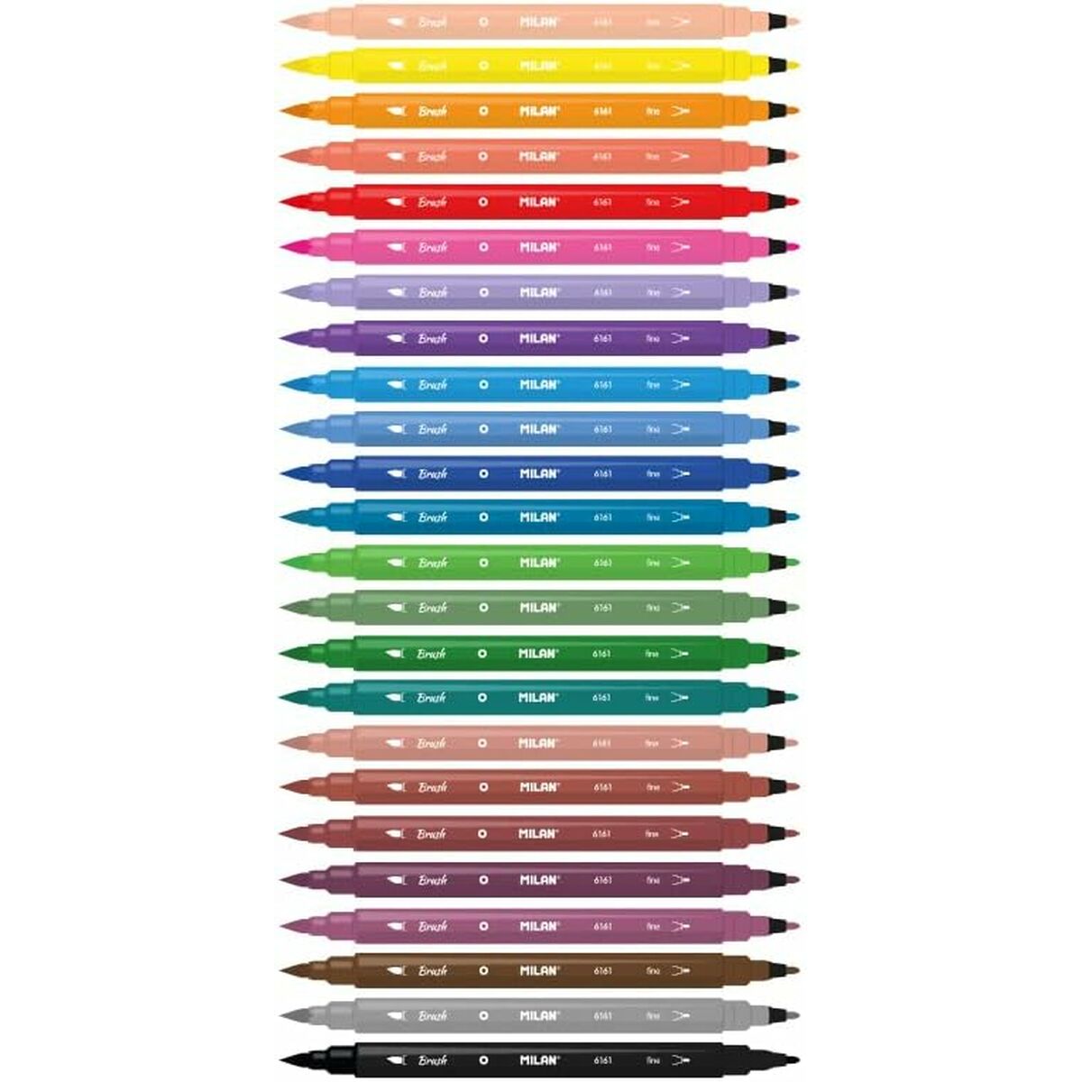 Set of Felt Tip Pens Milan 24 Pieces