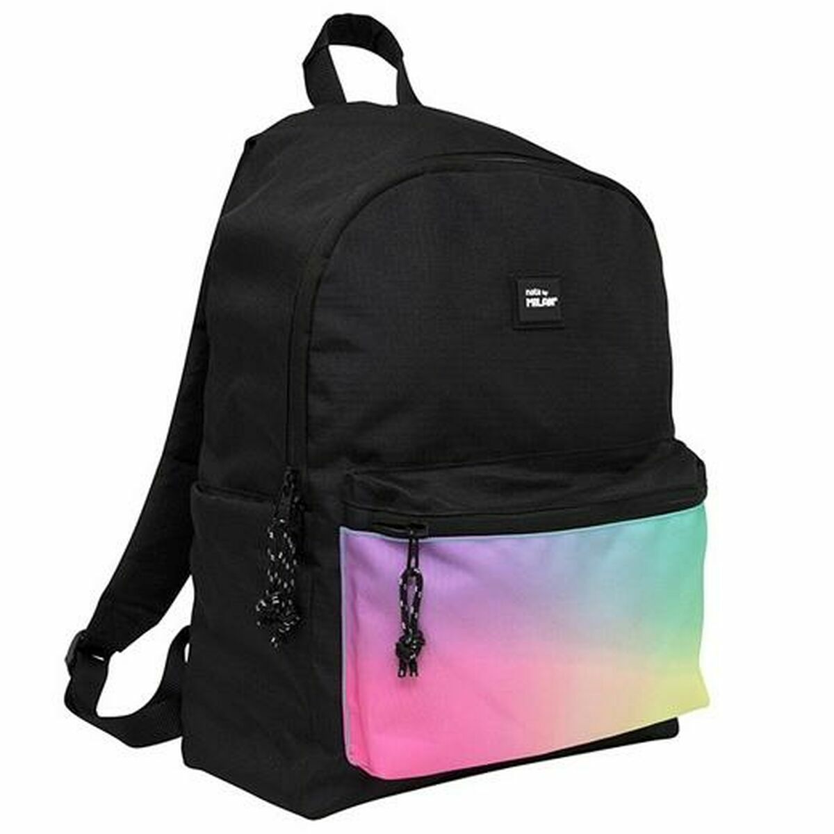 Casual Backpack Milan Black 41 x 30 x 18 cm