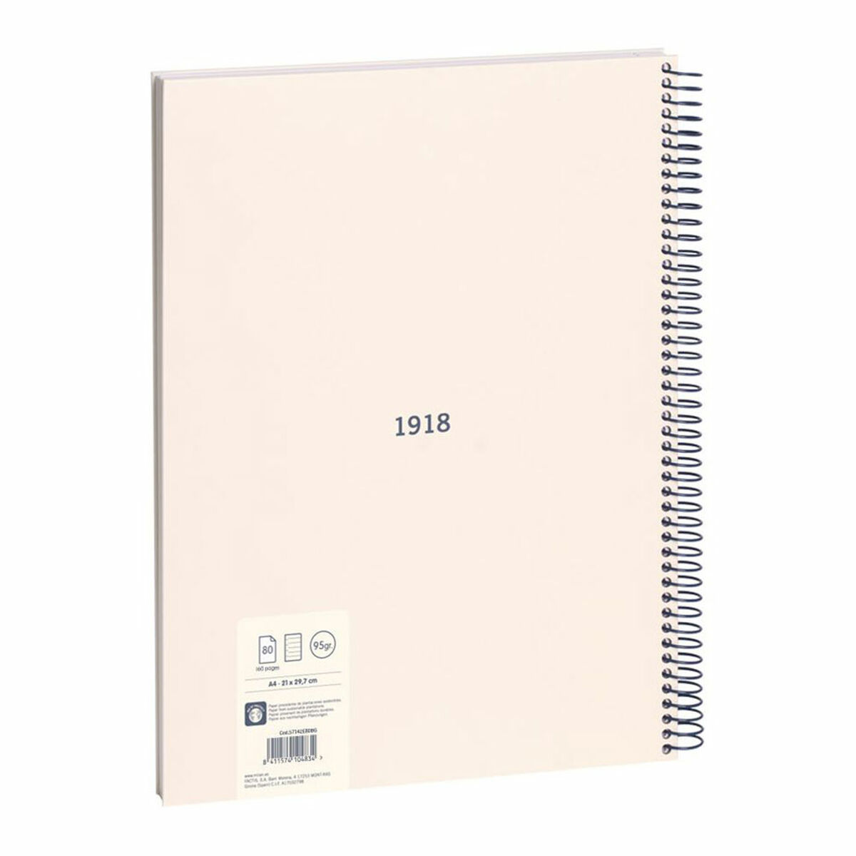 Notebook Milan 430 Beige Notebook Milan 430 Beige