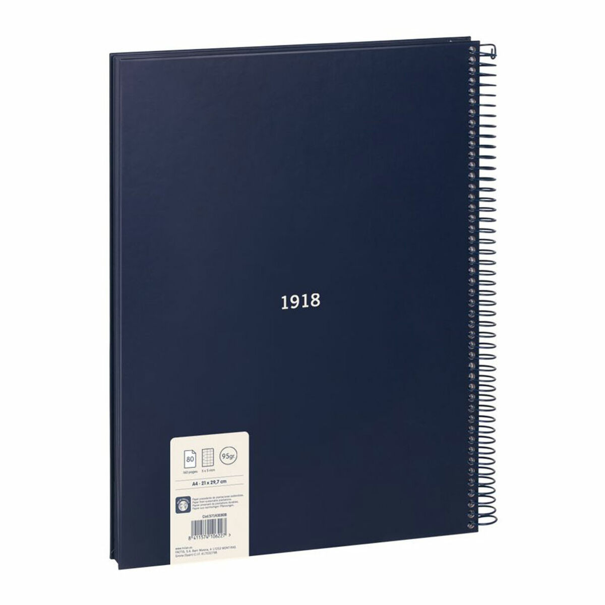 Notebook Milan 430 Navy Blue Notebook Milan 430 Navy Blue