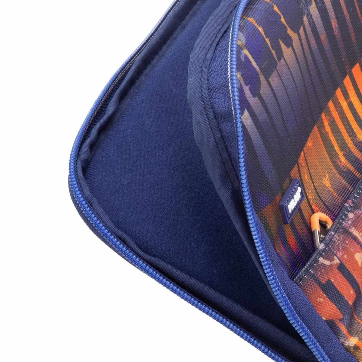 Laptop Cover Milan Fizz Navy Blue Orange 13″ 34,5 x 26 x 2,5 cm