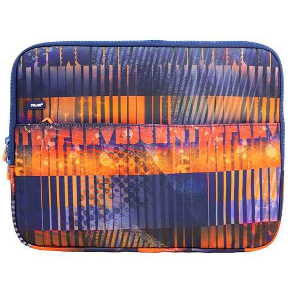 Laptop Cover Milan Fizz Navy Blue Orange 13″ 34,5 x 26 x 2,5 cm