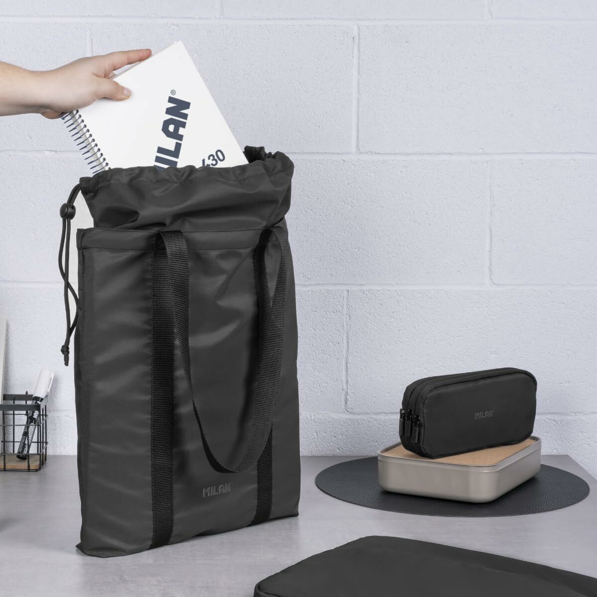 Holdall Milan Black