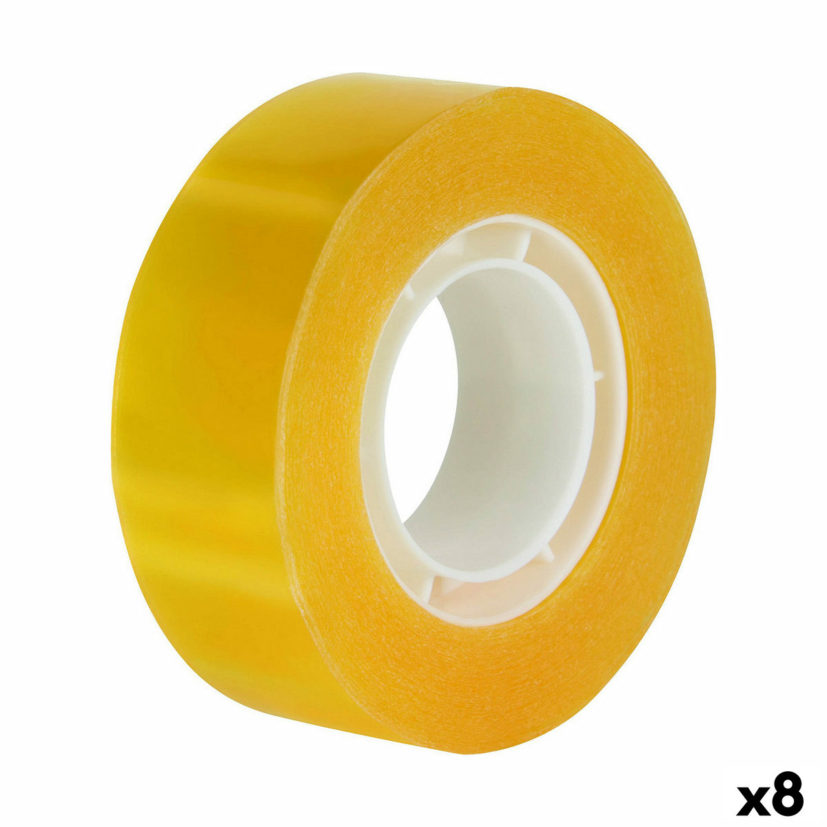 Adhesive Tape Milan Transparent 33 m 19 mm (8 Units) Adhesive Tape Milan Transparent 33 m 19 mm (8 Units)