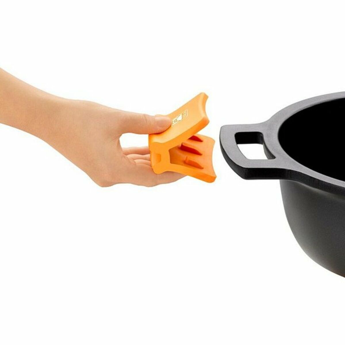 Casserole with glass lid BRA A270328 5,7 L (Ã 28 cm) Black Metal Aluminium Cast aluminium Ã 28 cm Aluminio
