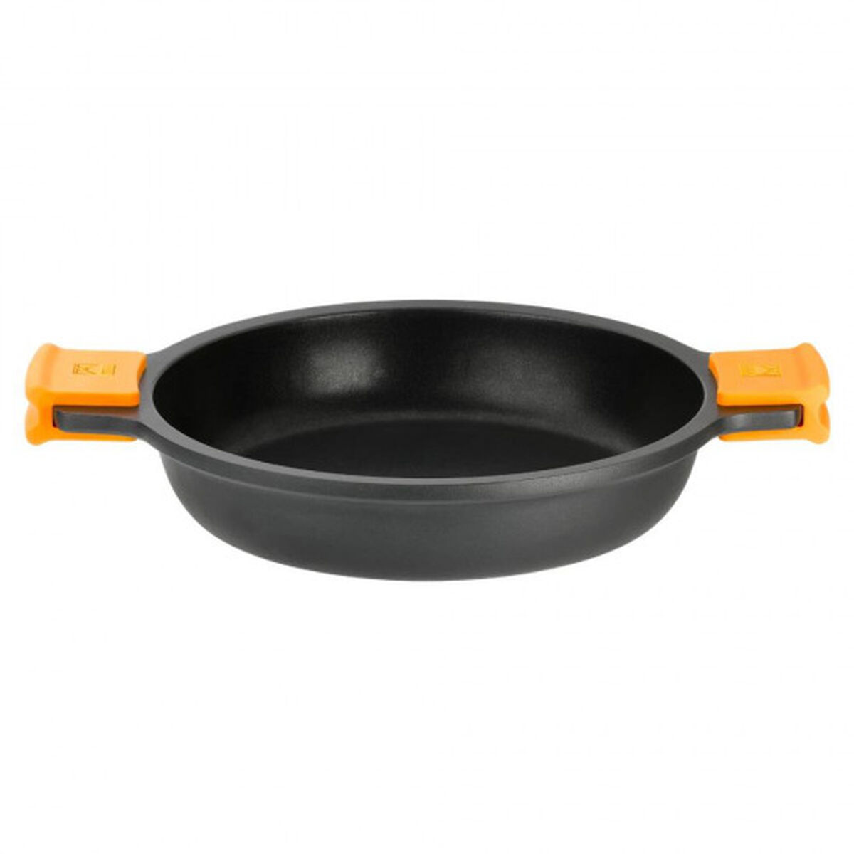 Casserole BRA A270545 Black Black/Orange Metal Aluminium (45 cm) Casserole BRA A270545 Black Black/Orange Metal Aluminium (45 cm)