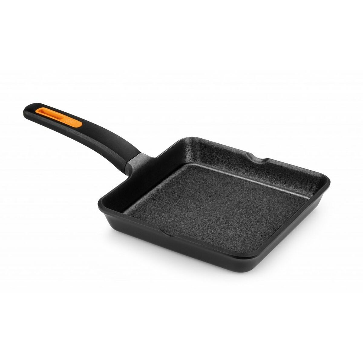 Flat grill pan BRA EFFICIENT PLUS Black Aluminium Flat grill pan BRA EFFICIENT PLUS Black Aluminium
