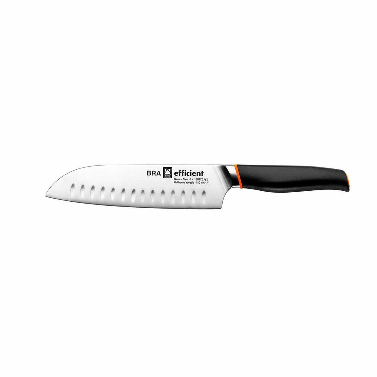 Santoku Knife   BRA A198004 Grey Stainless steel Santoku Knife   BRA A198004 Grey Stainless steel