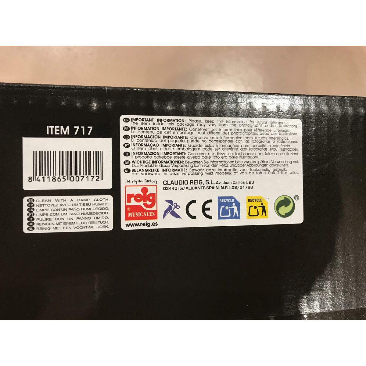 Drums Reig 717 Plastic 75 x 68 x 54 cm