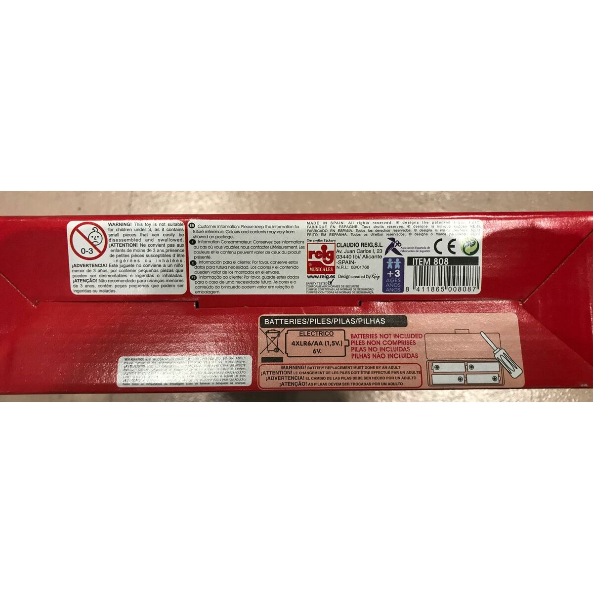 Baby Guitar Reig Microphone