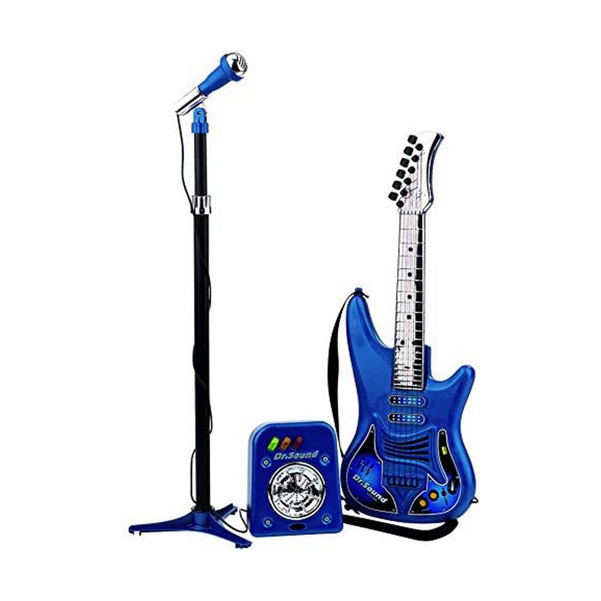 Baby Guitar Reig Microphone Blue Baby Guitar Reig Microphone Blue