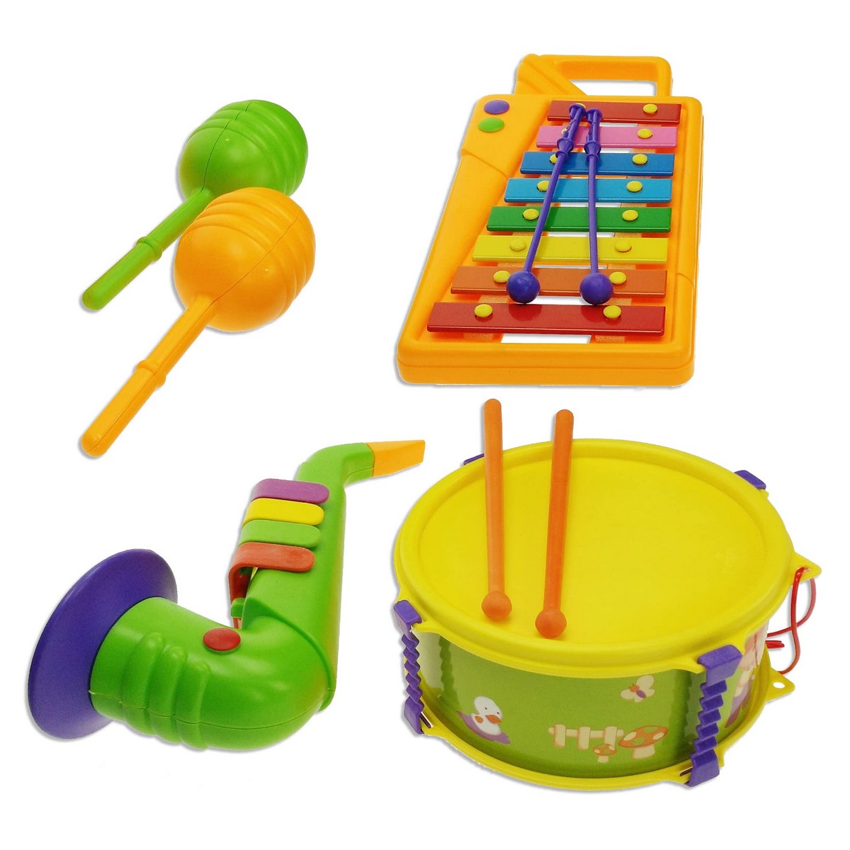 Percussion Set Reig Natura Music 9 Pieces Percussion Set Reig Natura Music 9 Pieces