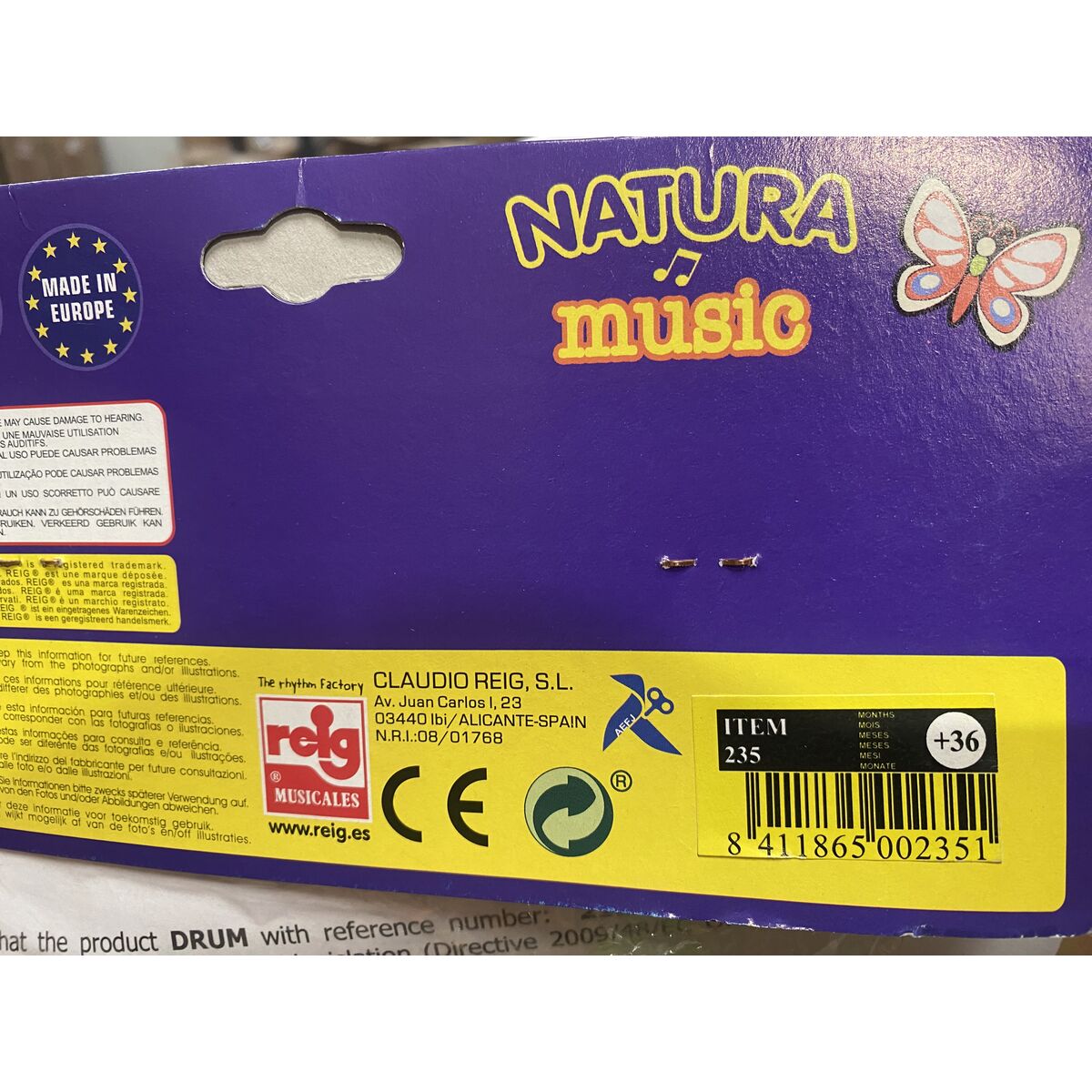 Musical Toy Reig Saxophone 29 cm