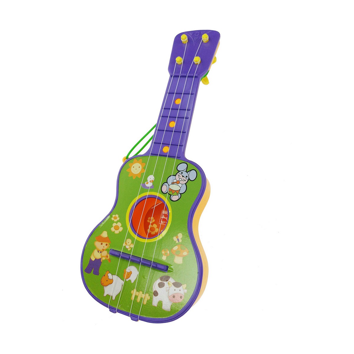 Baby Guitar Reig Purple Green 4 Cords Baby Guitar Reig Purple Green 4 Cords