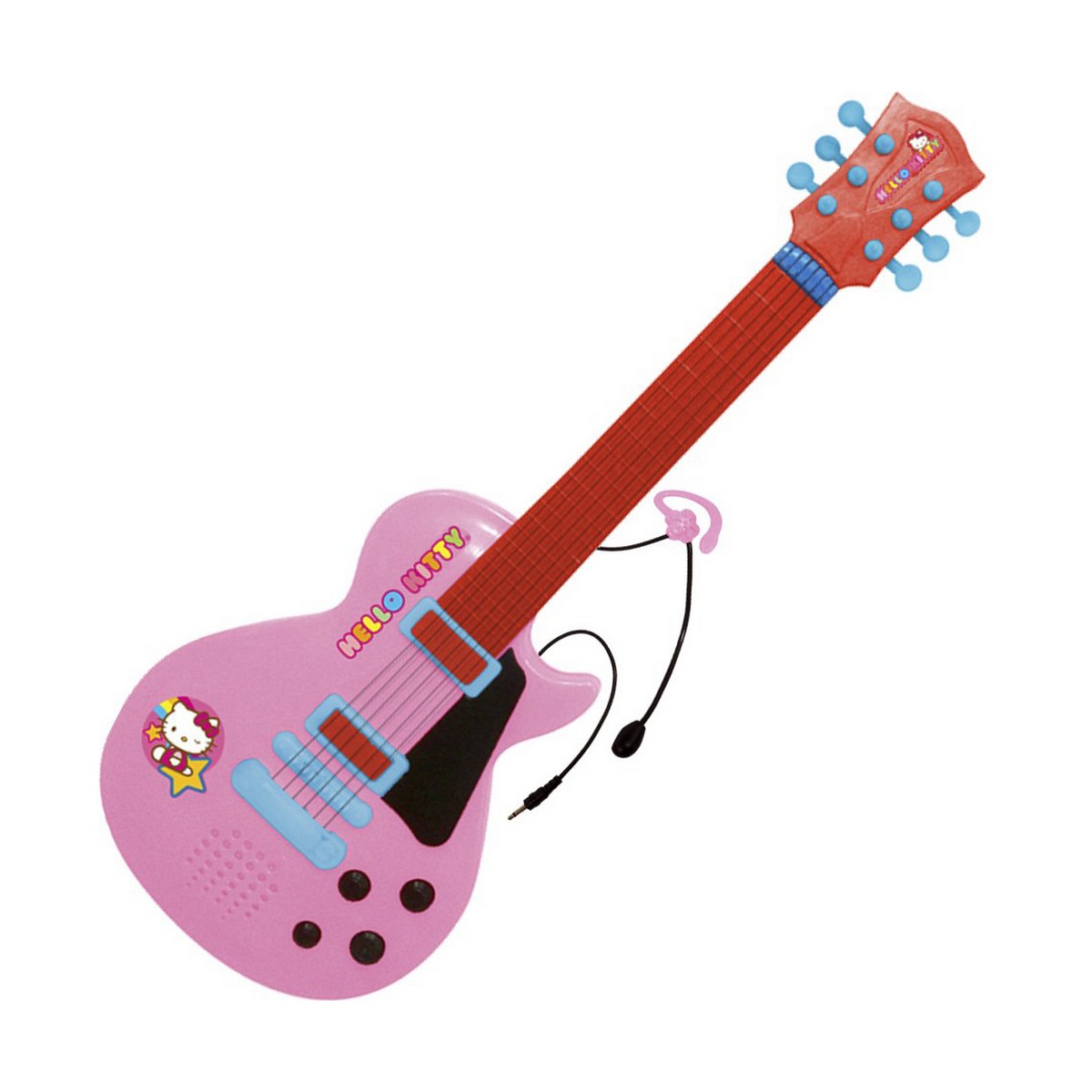 Baby Guitar Hello Kitty Electronics Microphone Pink Baby Guitar Hello Kitty Electronics Microphone Pink