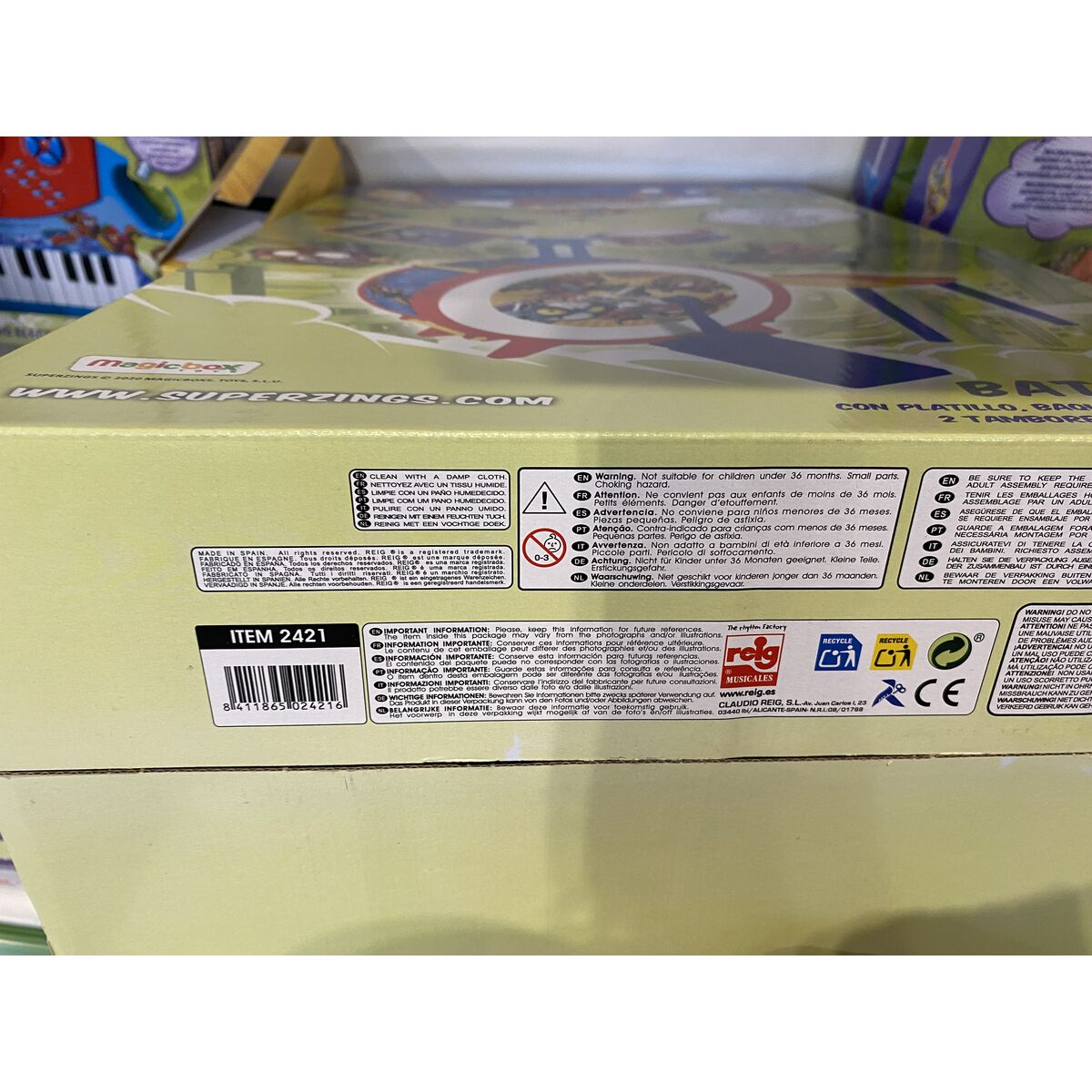 Drums Superzings (75 x 50 x 54 cm)