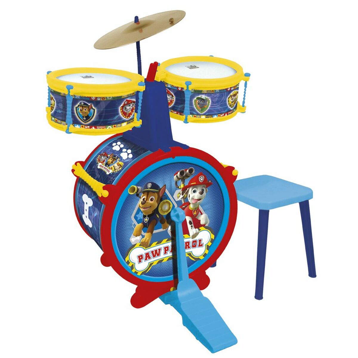 Drums The Paw Patrol Plastic 55 x 36 x 38 cm Drums The Paw Patrol Plastic 55 x 36 x 38 cm