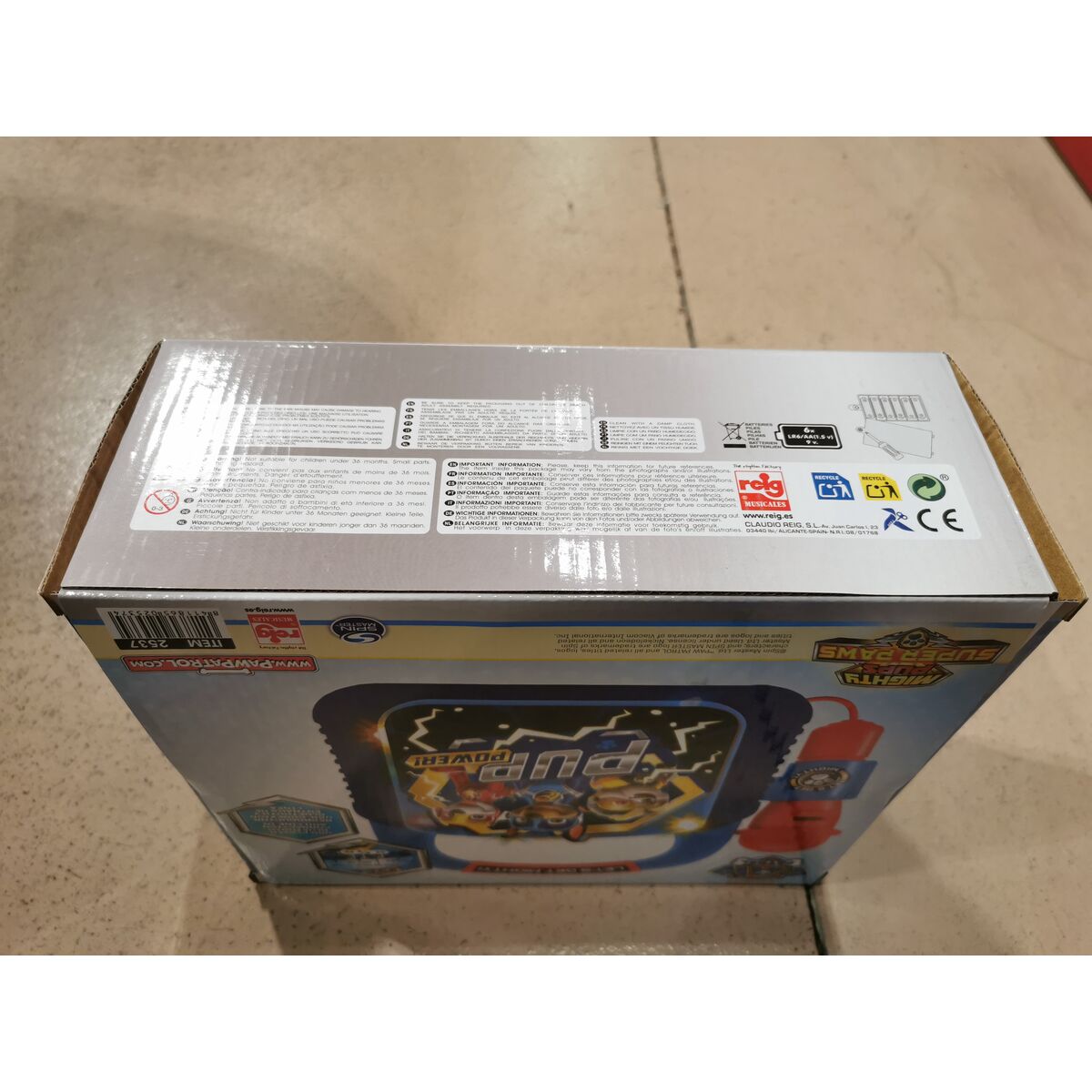 Speaker with Karaoke Microphone The Paw Patrol