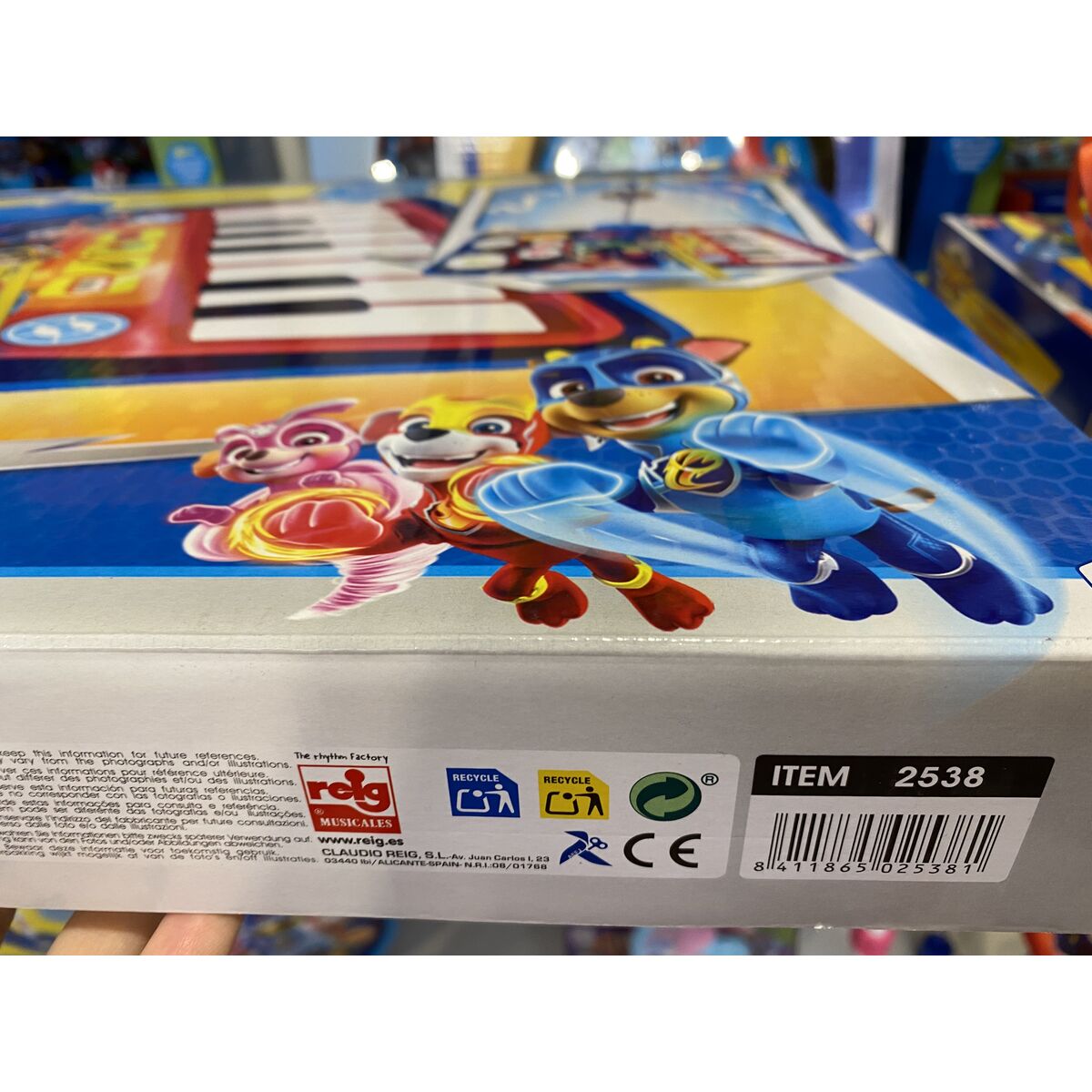 Music set The Paw Patrol Karaoke Microphone