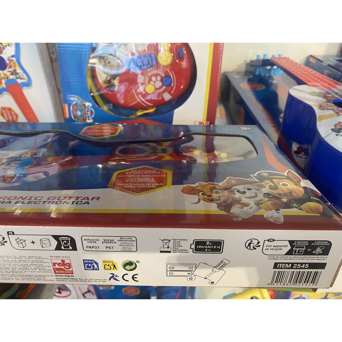 Baby Guitar The Paw Patrol