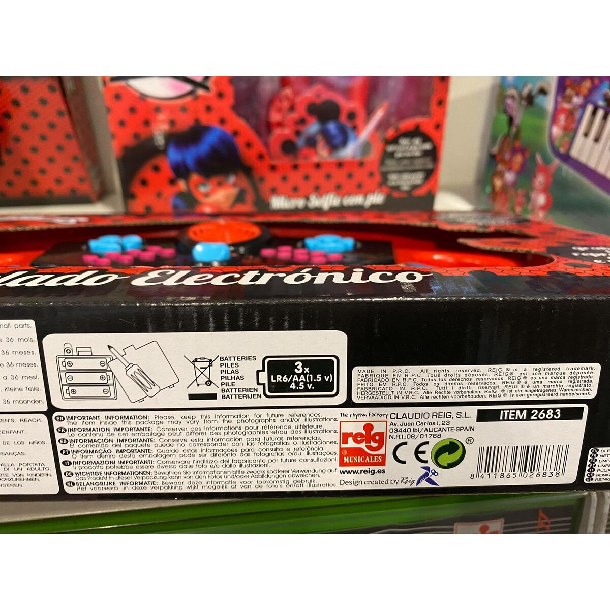 Electric Piano Lady Bug 2683