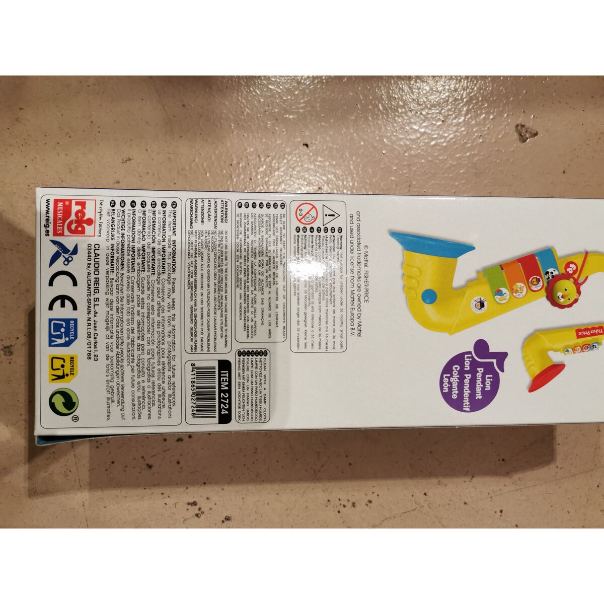 Saxophone Reig animals