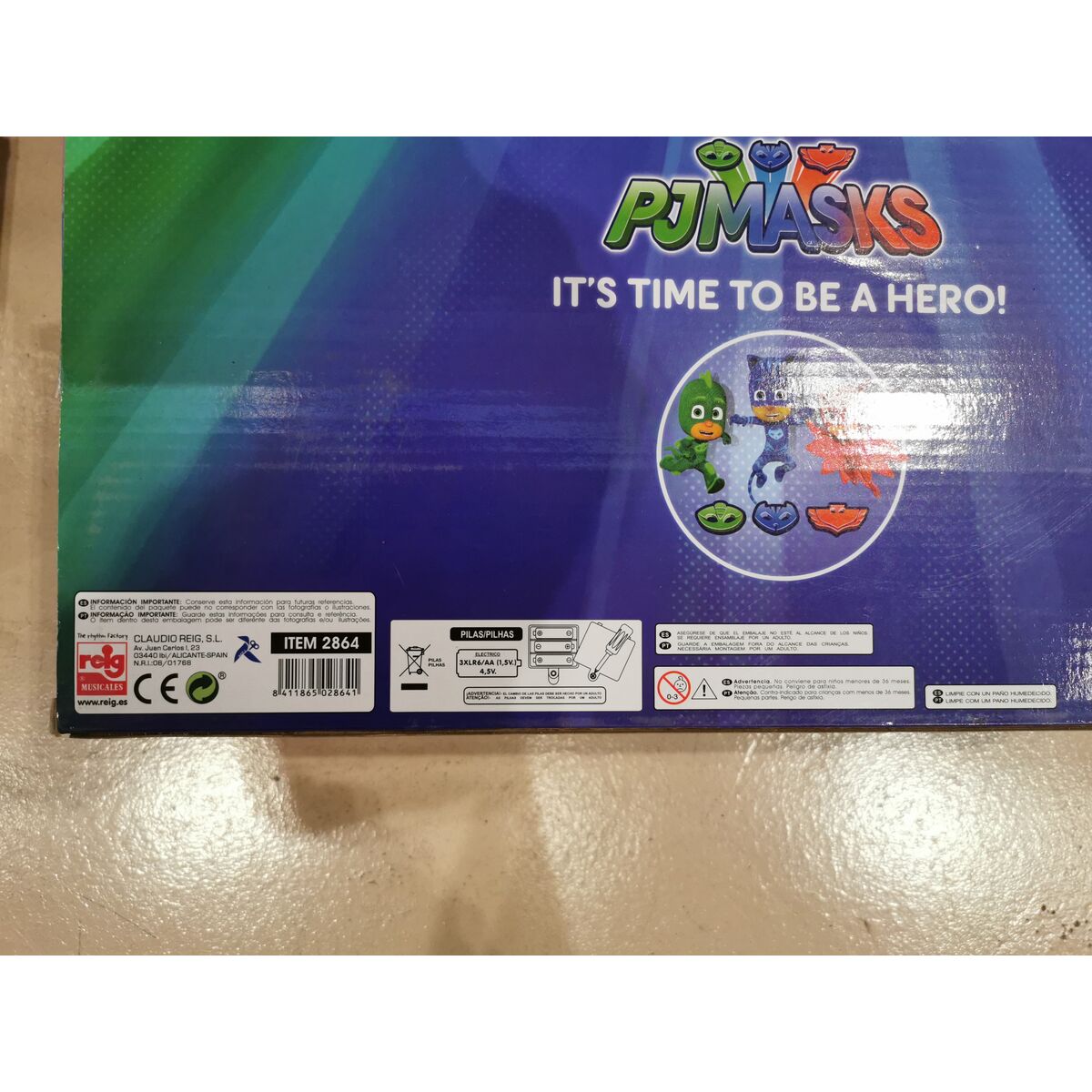 Toy piano PJ Masks Electric Piano (3 Units)
