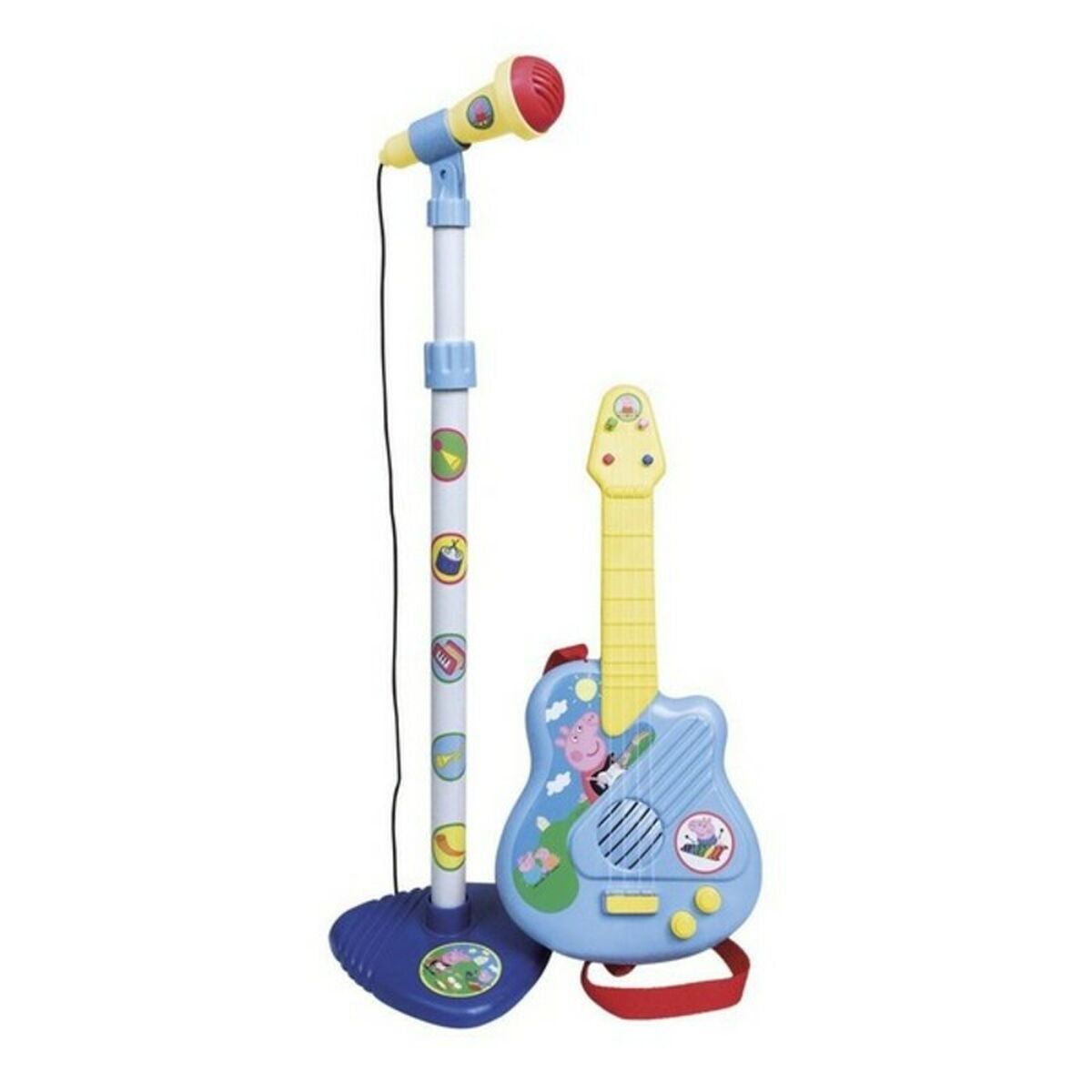 Baby Guitar + Micro Peppa Pig Peppa Pig Baby Guitar + Micro Peppa Pig Peppa Pig