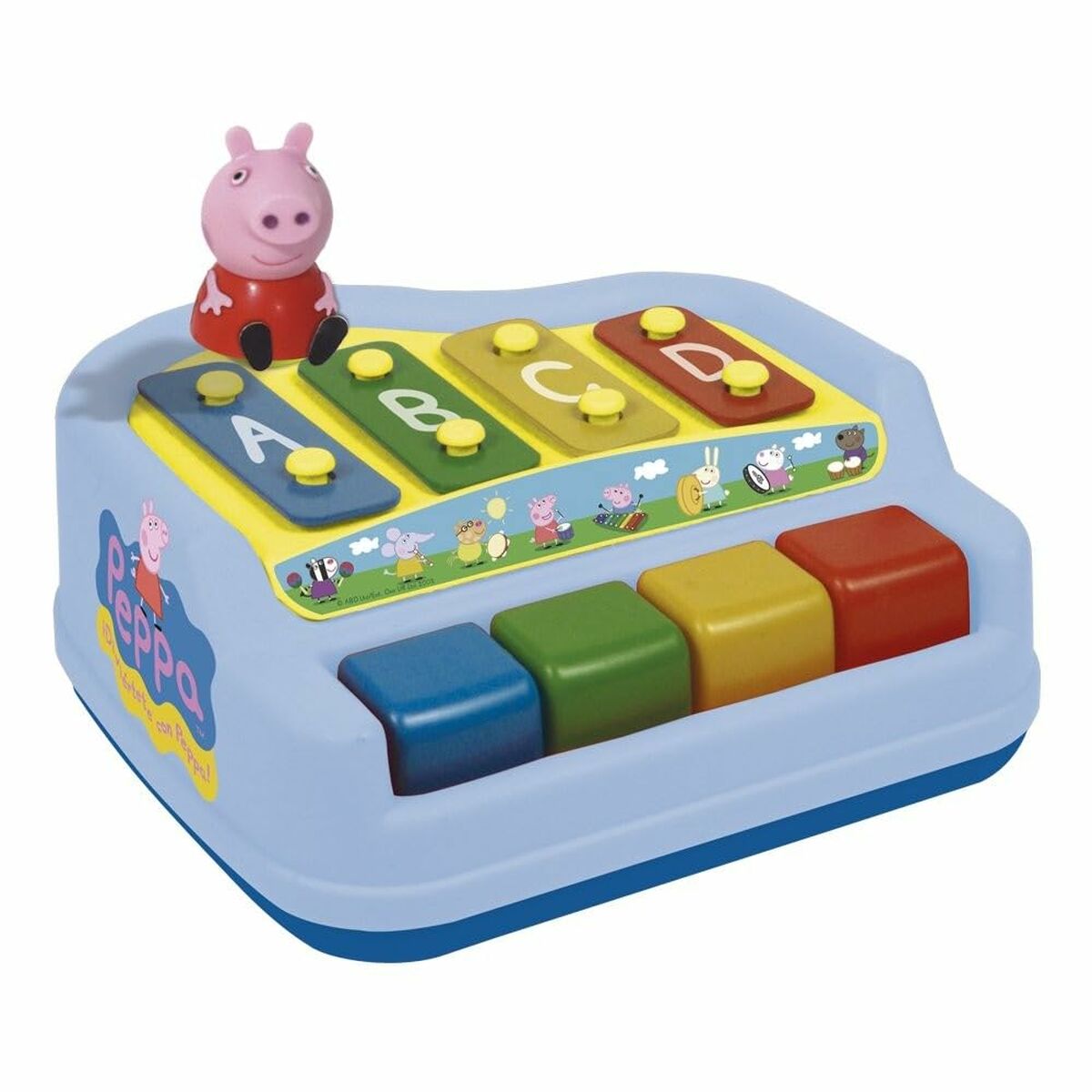 Xylophone Peppa Pig Plastic Children’s Figure 20 x 15 x 15 cm Xylophone Peppa Pig Plastic Children’s Figure 20 x 15 x 15 cm
