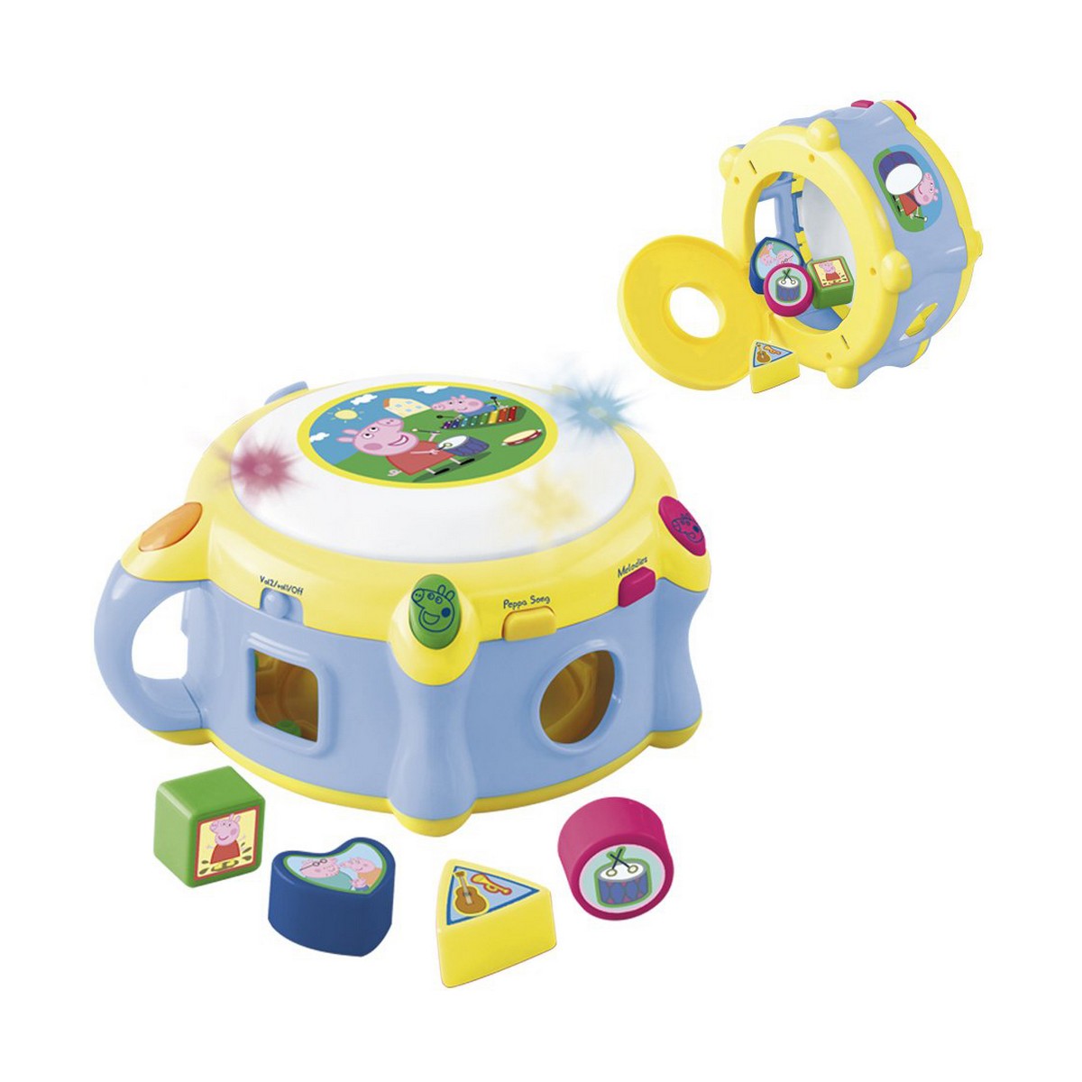 Drum Reig Peppa Pig Plastic Drum Reig Peppa Pig Plastic