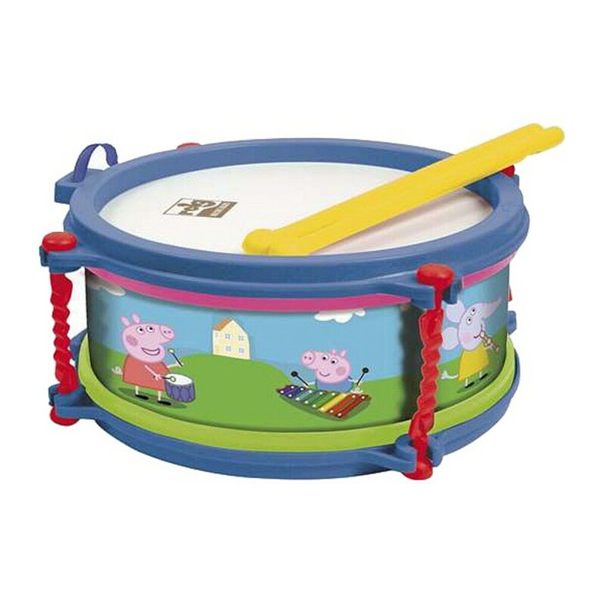 Drum Peppa Pig 8.50 x 19 x 19 cm (8.50 x 19 x 19 cm) Drum Peppa Pig 8.50 x 19 x 19 cm (8.50 x 19 x 19 cm)