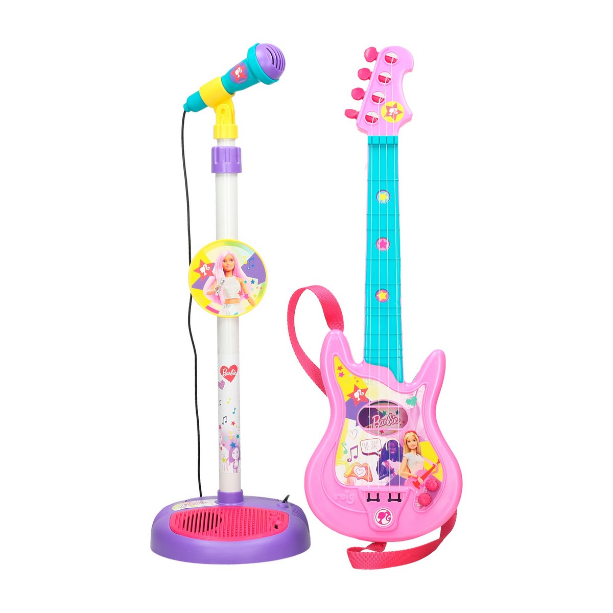 Music set Barbie Microphone Baby Guitar Music set Barbie Microphone Baby Guitar
