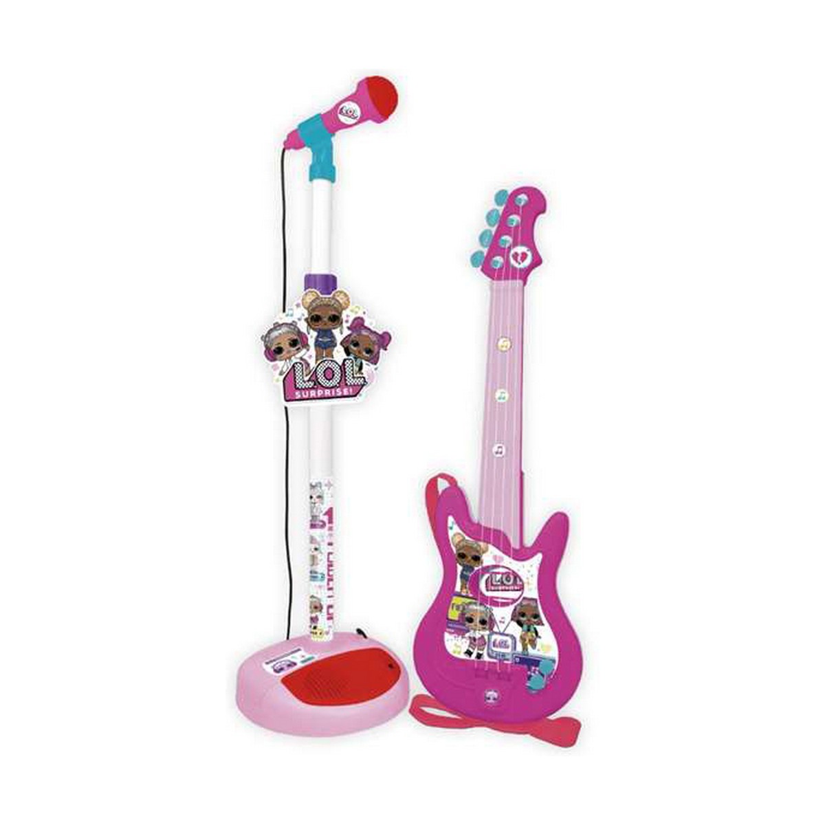 Baby Guitar LOL Surprise! Microphone Pink Baby Guitar LOL Surprise! Microphone Pink