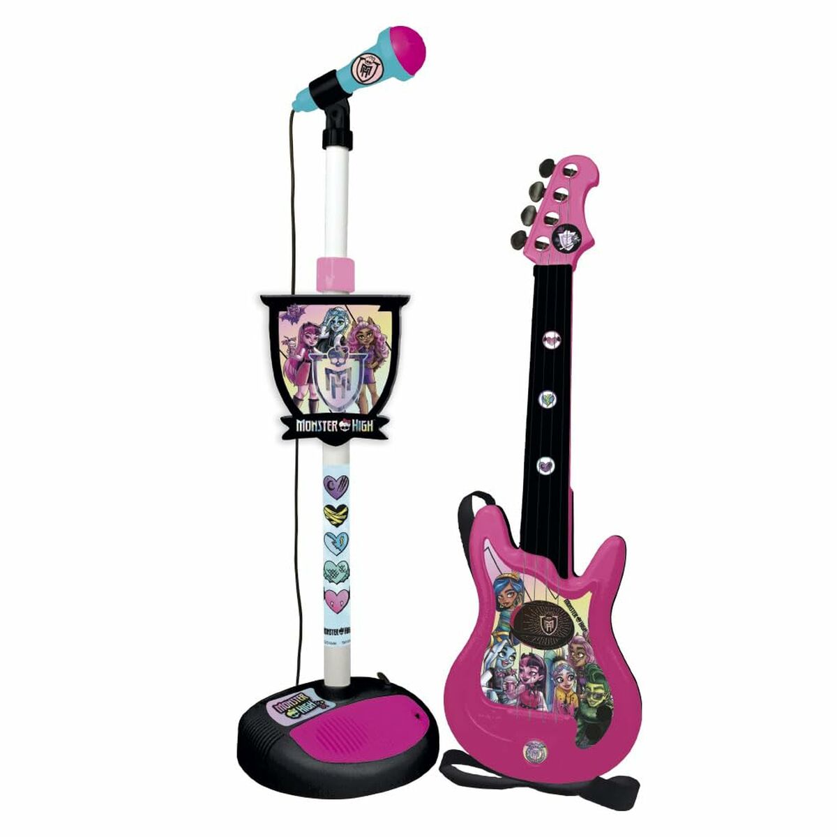 Baby Guitar Monster High Karaoke Microphone Baby Guitar Monster High Karaoke Microphone