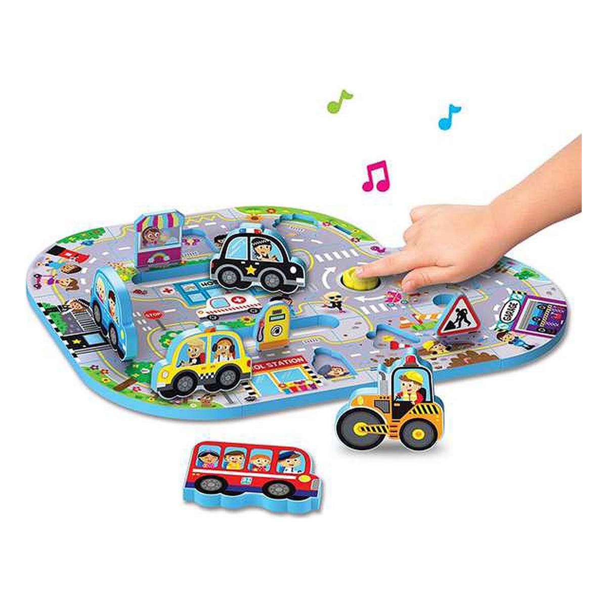 Child’s Puzzle Reig Busy City 11 Pieces