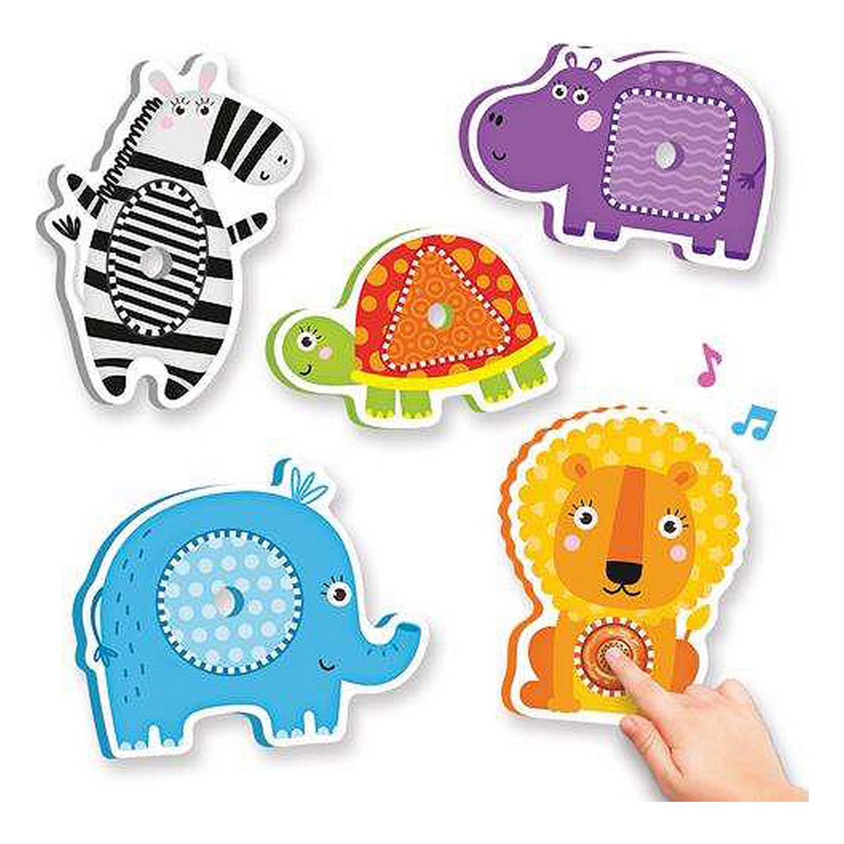 Child’s Puzzle Reig Zoo Shapes animals Musical Farm