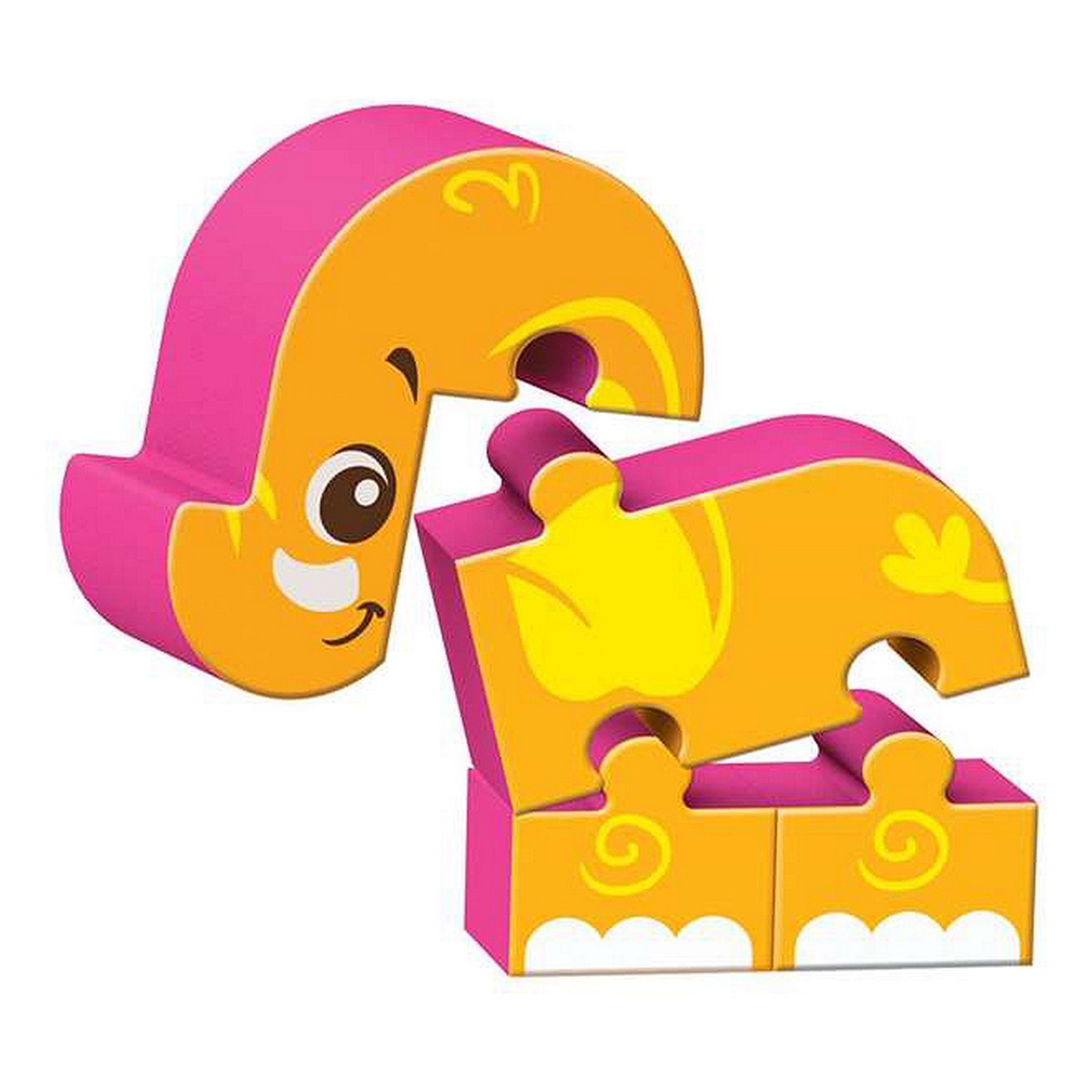 Child’s Puzzle Reig Zoo Blocks 22 Pieces