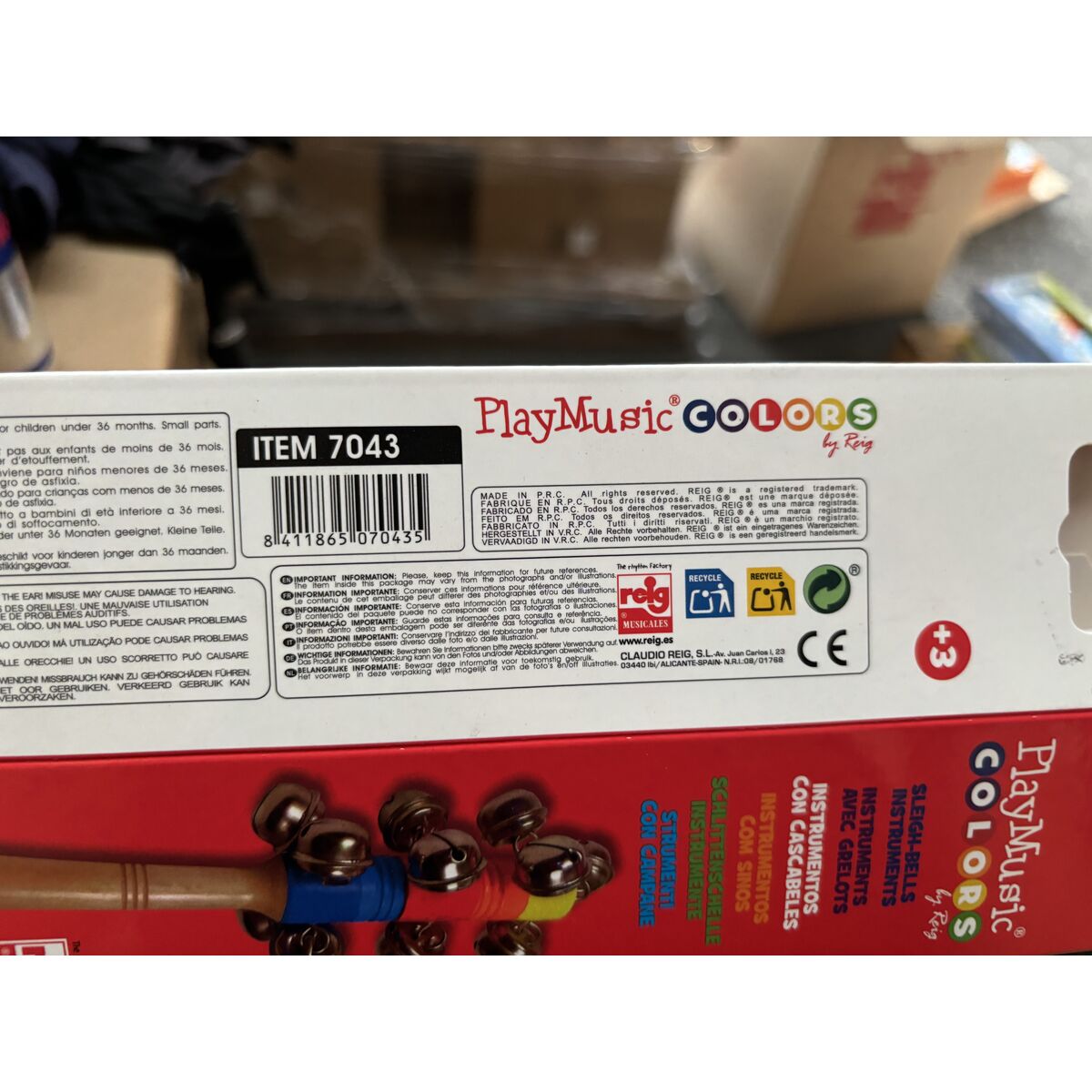 Musical Toy Reig Rattle