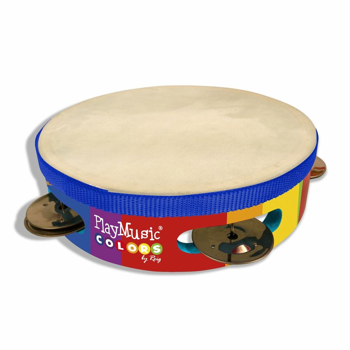 Tambourine Reig Multicolour Wood Plastic Tambourine Reig Multicolour Wood Plastic