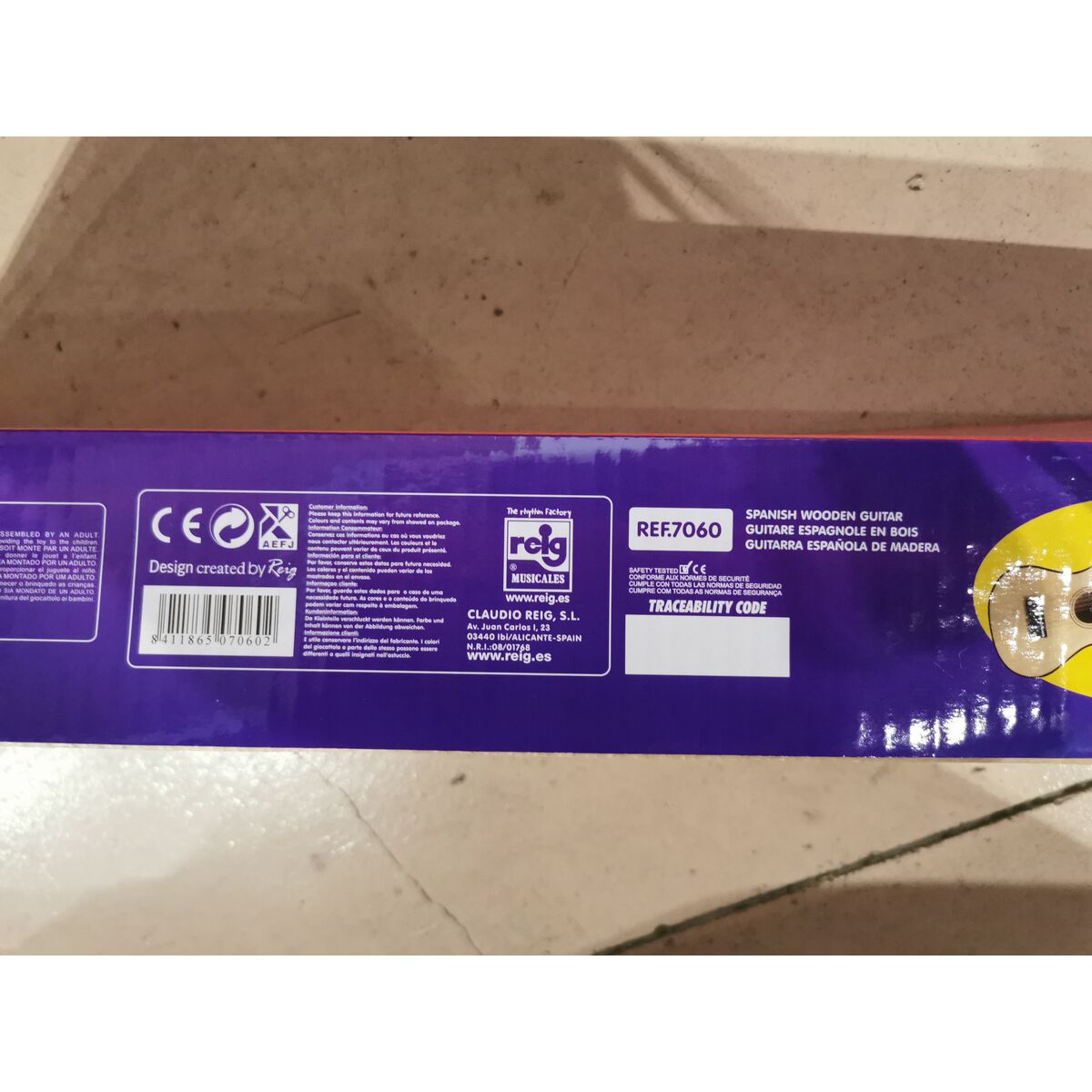 Baby Guitar Reig REIG7060 (55 cm)