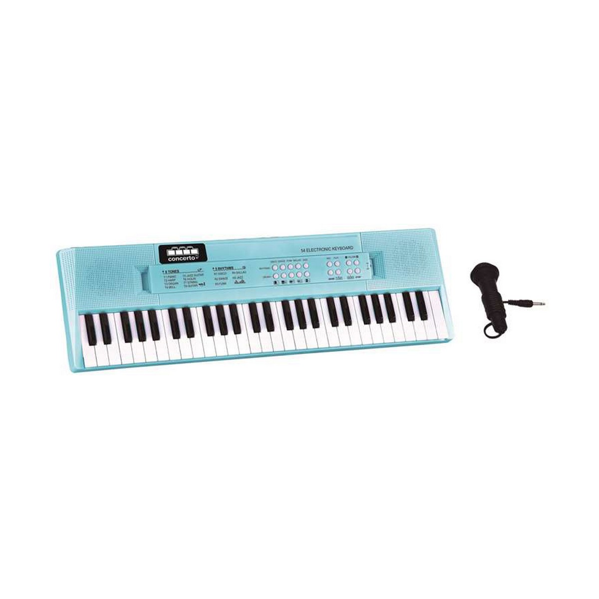 Educational Learning Piano Reig Blue Microphone Educational Learning Piano Reig Blue Microphone
