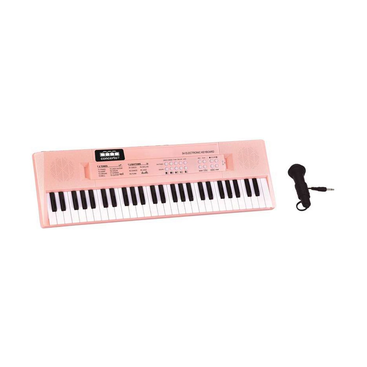 Educational Learning Piano Reig Pink Microphone Educational Learning Piano Reig Pink Microphone
