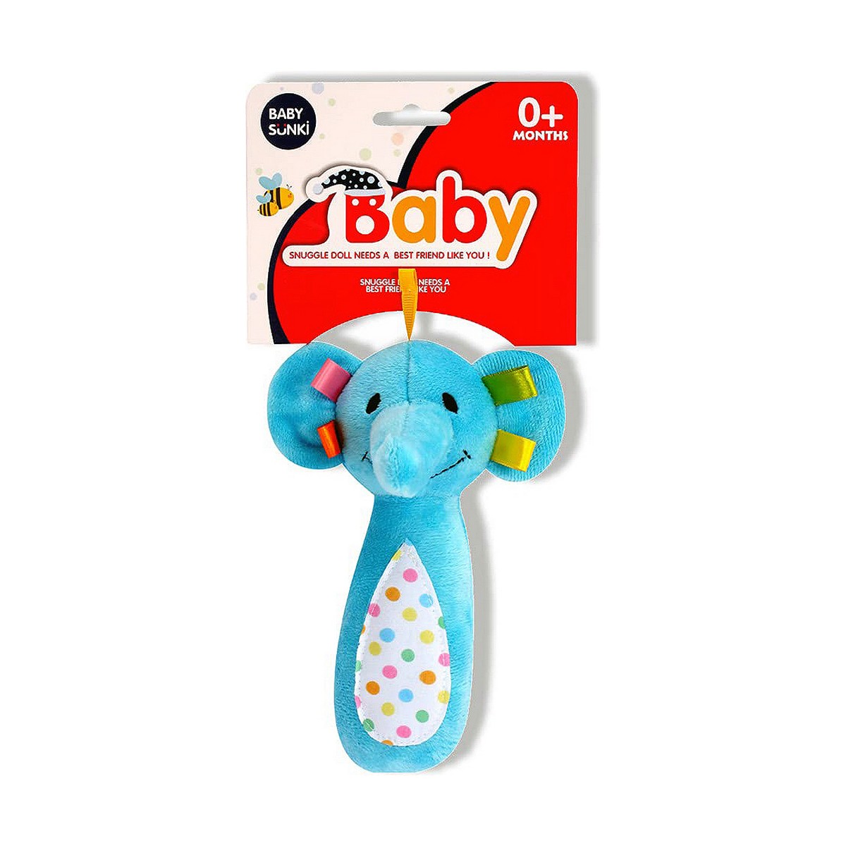 Rattle Cuddly Toy Reig 20 cm Elephant Rattle Cuddly Toy Reig 20 cm Elephant