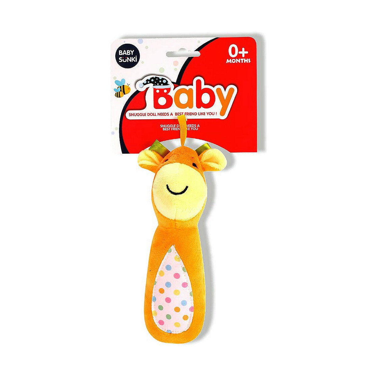 Rattle Cuddly Toy Reig Giraffe 20 cm Rattle Cuddly Toy Reig Giraffe 20 cm